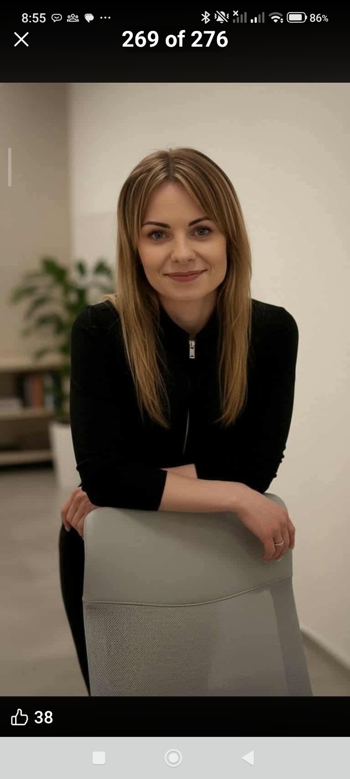 Judyta Nylec stojąca przodem do aparatu